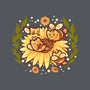 Sunflower Cat Bee-None-Stretched-Canvas-TechraNova