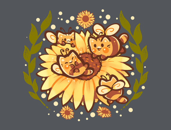 Sunflower Cat Bee