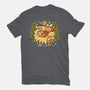 Sunflower Cat Bee-Unisex-Basic-Tee-TechraNova