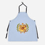 Sunflower Cat Bee-Unisex-Kitchen-Apron-TechraNova