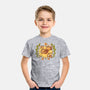 Sunflower Cat Bee-Youth-Basic-Tee-TechraNova