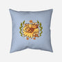 Sunflower Cat Bee-None-Removable Cover w Insert-Throw Pillow-TechraNova