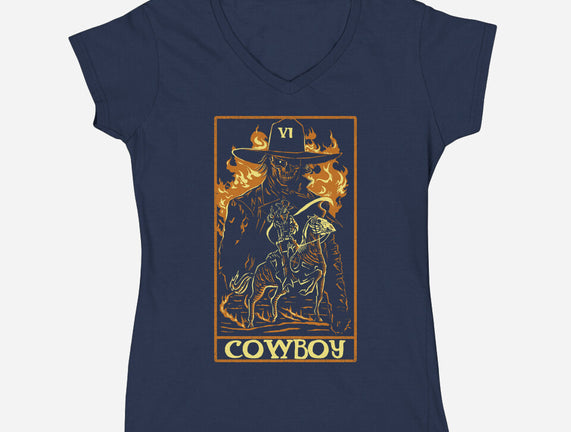 Cowboy Tarot Card