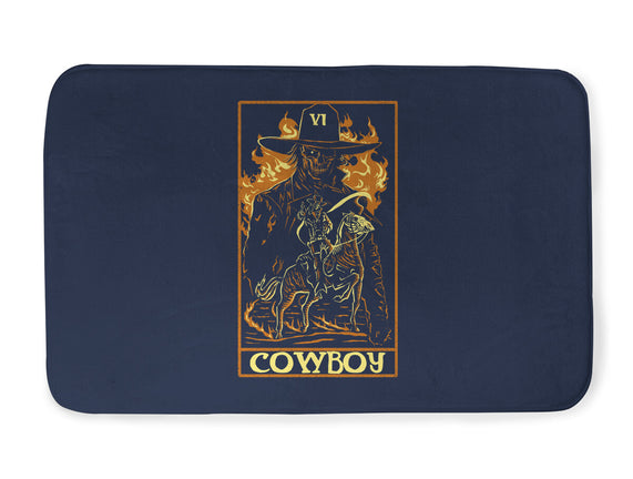 Cowboy Tarot Card