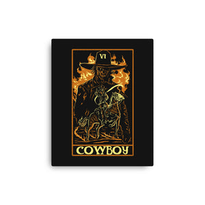 Cowboy Tarot Card