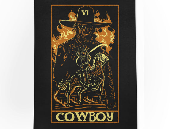 Cowboy Tarot Card