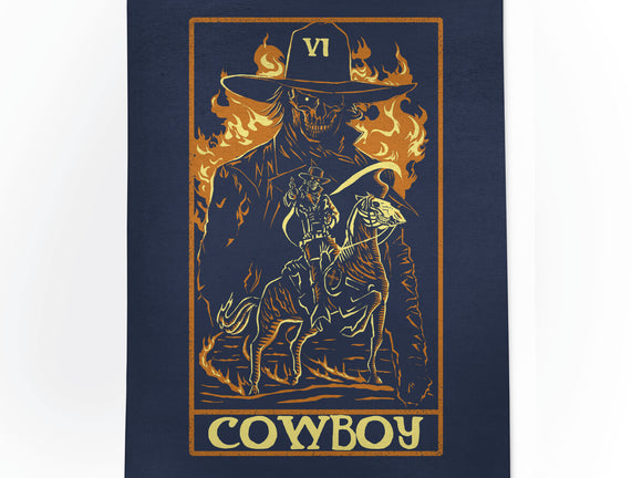 Cowboy Tarot Card