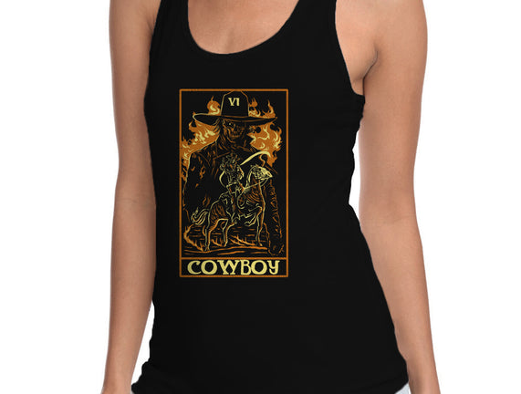 Cowboy Tarot Card