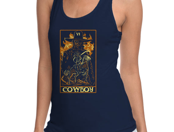 Cowboy Tarot Card