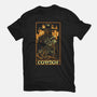 Cowboy Tarot Card-Unisex-Basic-Tee-naomori