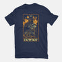 Cowboy Tarot Card-Womens-Basic-Tee-naomori