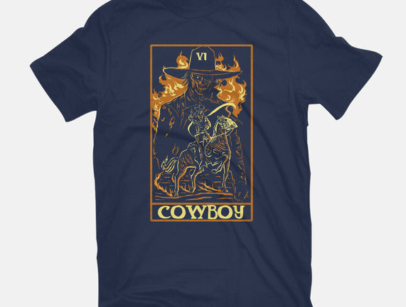 Cowboy Tarot Card