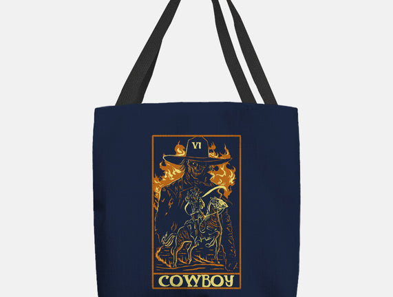 Cowboy Tarot Card