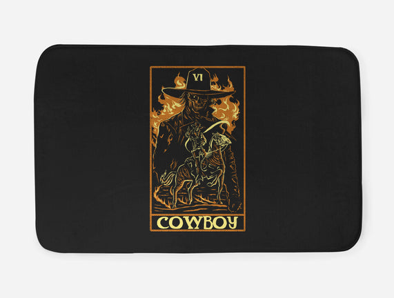 Cowboy Tarot Card