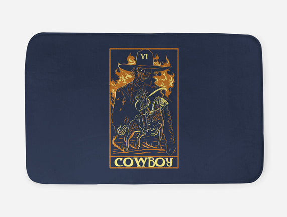 Cowboy Tarot Card