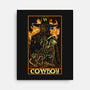 Cowboy Tarot Card-None-Stretched-Canvas-naomori