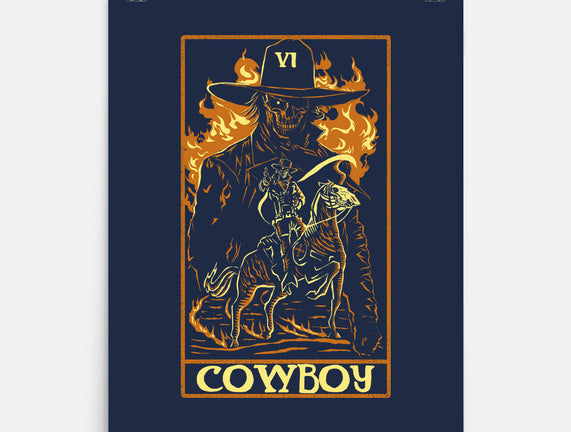 Cowboy Tarot Card