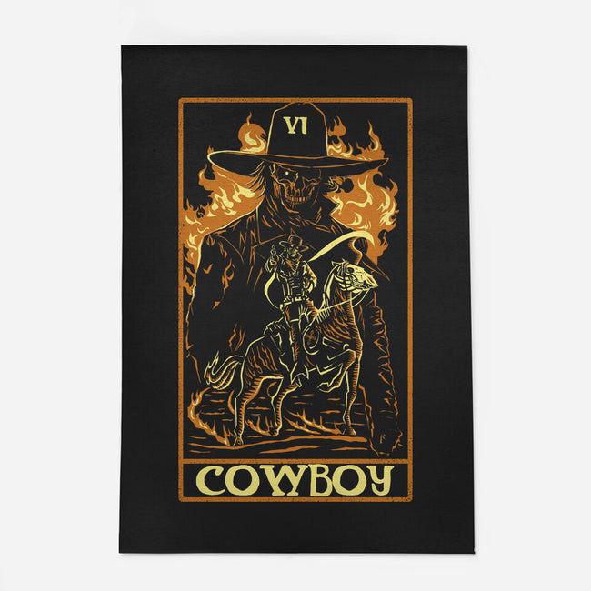 Cowboy Tarot Card-None-Indoor-Rug-naomori