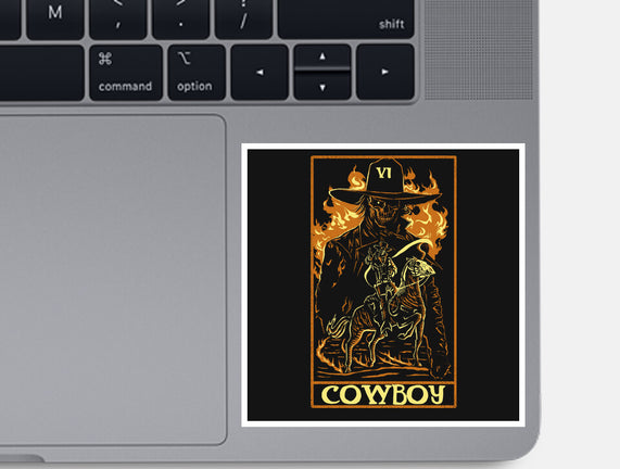 Cowboy Tarot Card