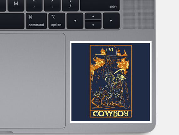 Cowboy Tarot Card