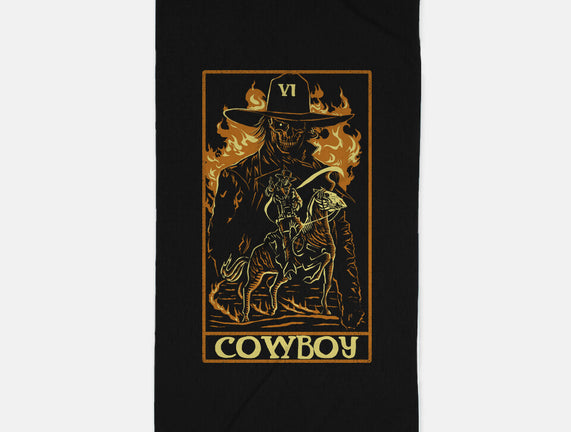 Cowboy Tarot Card