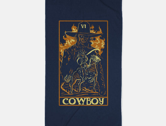 Cowboy Tarot Card