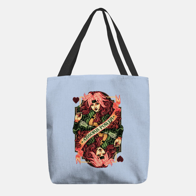 Absorb Power Card-None-Basic Tote-Bag-glitchygorilla