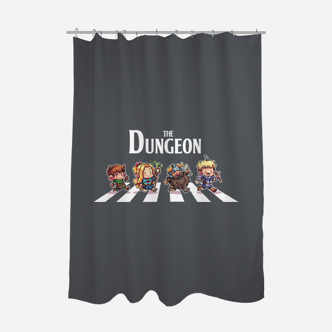 The Dungeon-None-Polyester-Shower Curtain-2DFeer