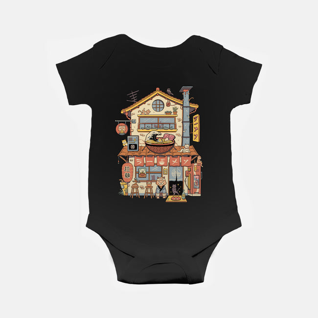 Ramen Neko House-Baby-Basic-Onesie-vp021