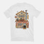 Ramen Neko House-Womens-Basic-Tee-vp021