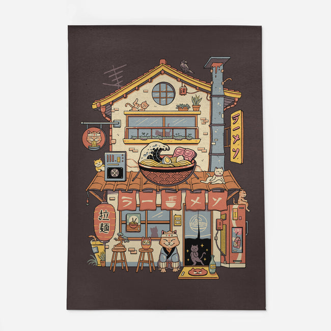 Ramen Neko House-None-Indoor-Rug-vp021