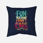 The Fun Fact-None-Removable Cover-Throw Pillow-retrodivision