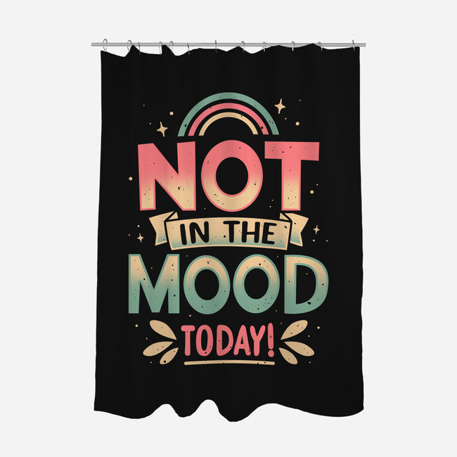 Not Today Nope-None-Polyester-Shower Curtain-retrodivision