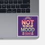 Not Today Nope-None-Glossy-Sticker-retrodivision