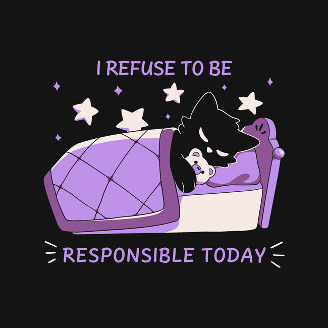 I Refuse To Be Responsible-Womens-Racerback-Tank-yumie