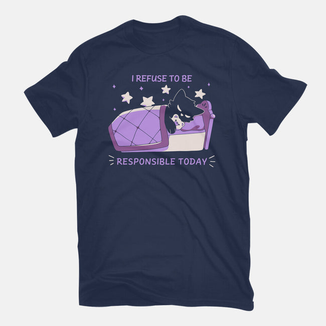 I Refuse To Be Responsible-Unisex-Basic-Tee-yumie