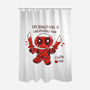 Badness Pool-None-Polyester-Shower Curtain-yumie