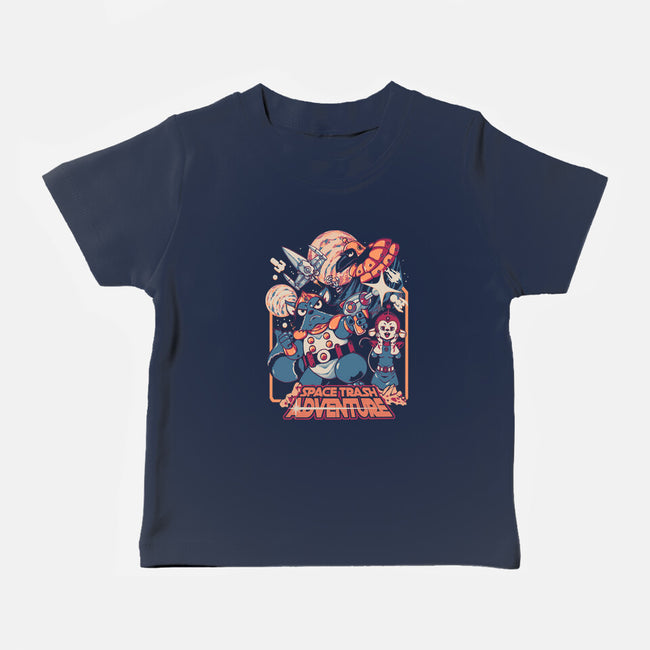 Space Trash Adventure-Baby-Basic-Tee-Estudio Horta