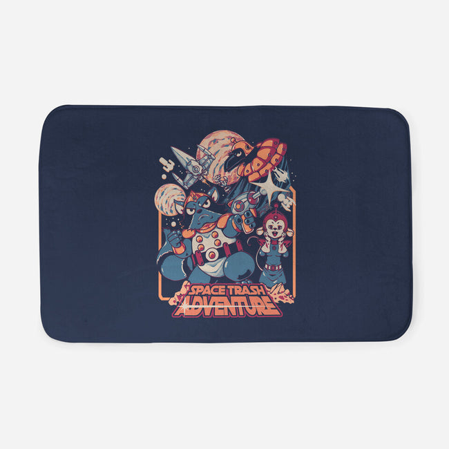 Space Trash Adventure-None-Memory Foam-Bath Mat-Estudio Horta