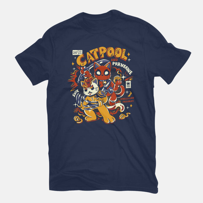 Catpool-Womens-Fitted-Tee-yumie