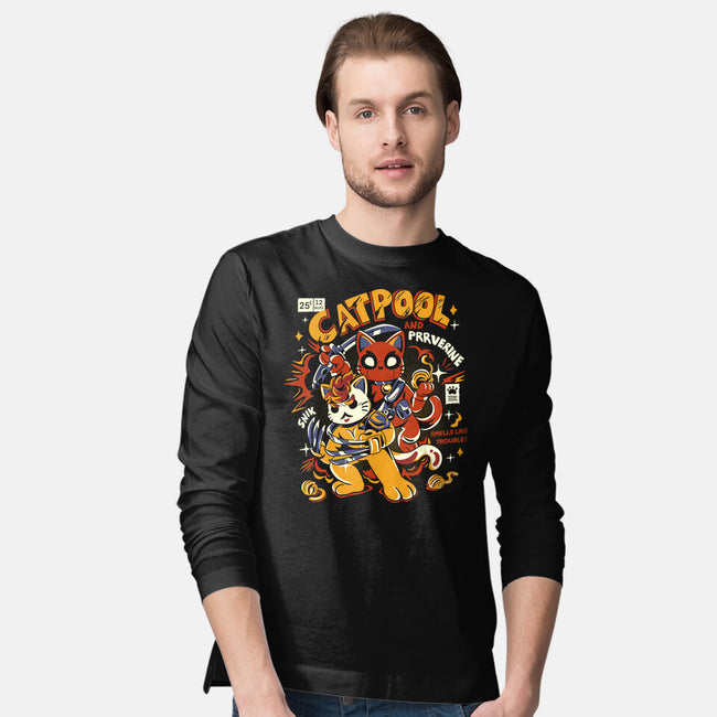 Catpool-Mens-Long Sleeved-Tee-yumie