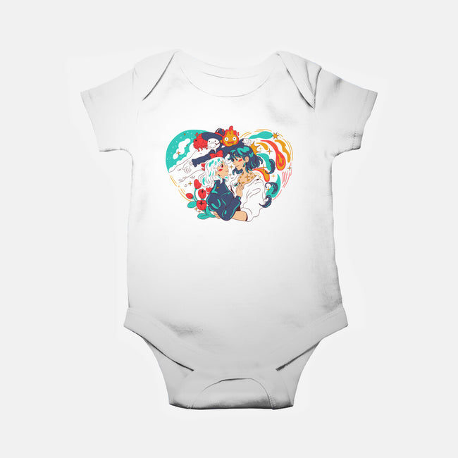 Moving Castle-Baby-Basic-Onesie-yumie