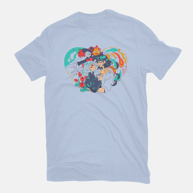 Moving Castle-Mens-Basic-Tee-yumie