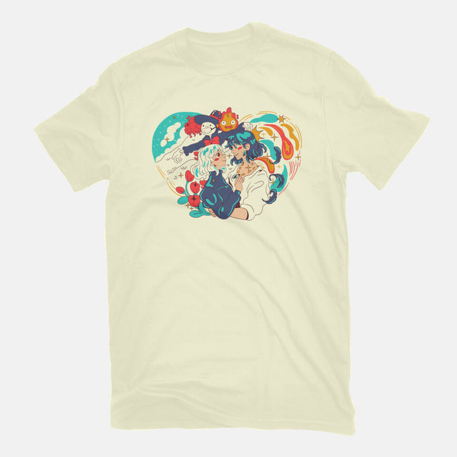 Moving Castle-Mens-Premium-Tee-yumie