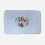 Moving Castle-None-Memory Foam-Bath Mat-yumie