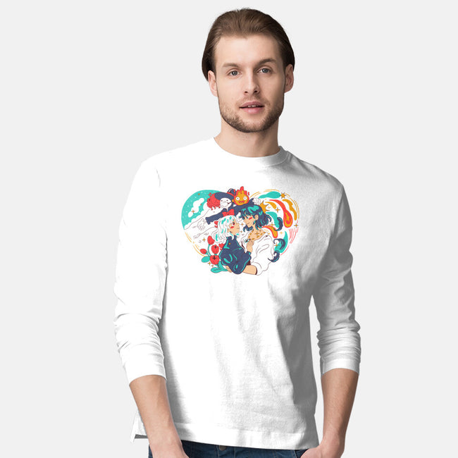 Moving Castle-Mens-Long Sleeved-Tee-yumie