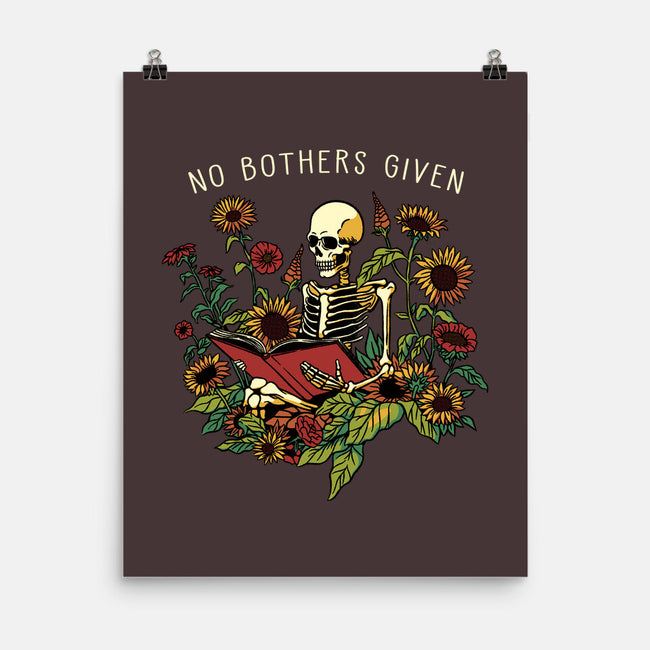 No Bothers Given-None-Matte-Poster-tobefonseca