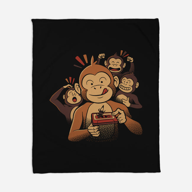 Monkey Business-None-Fleece-Blanket-tobefonseca