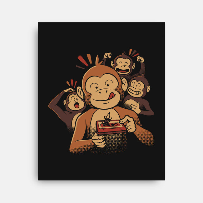 Monkey Business-None-Stretched-Canvas-tobefonseca