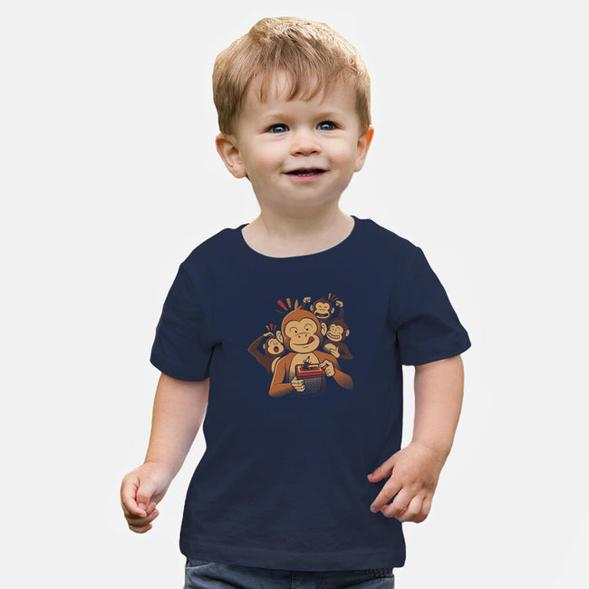 Monkey Business-Baby-Basic-Tee-tobefonseca